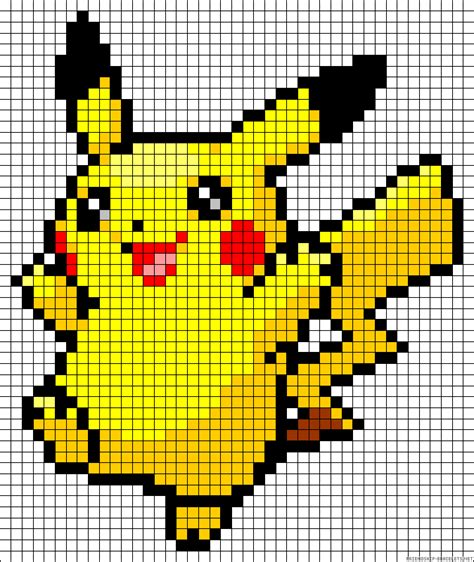 Pokemon Pixel Art Grid Vaporeon - Pixel Art Grid Gallery