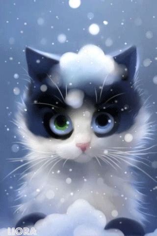 WONDERFUL FANTASY GIFS - Google+ | Cute cat wallpaper, Cat wallpaper ...