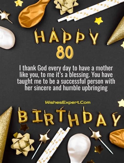 40 Best Happy 80th Birthday Wishes For 80 Years Old