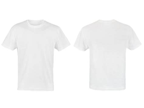 White T Shirt Template Png T Shirt Png Front And Back Png | Images and ...