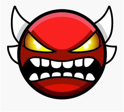 Devil Emoji Png - Geometry Dash Extreme Demon , Free Transparent ...