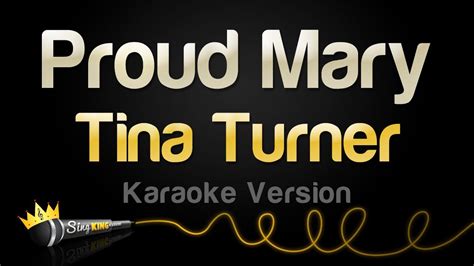 Tina Turner - Proud Mary (Karaoke Version) - YouTube