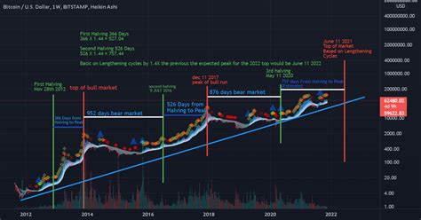 BTC Halving Cycle Top Analysis 2021 - 2022 for BITSTAMP:BTCUSD by ...