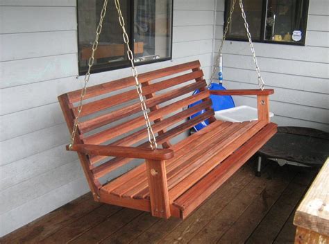 Wooden Front Porch Swing | Interesting Ideas for Home