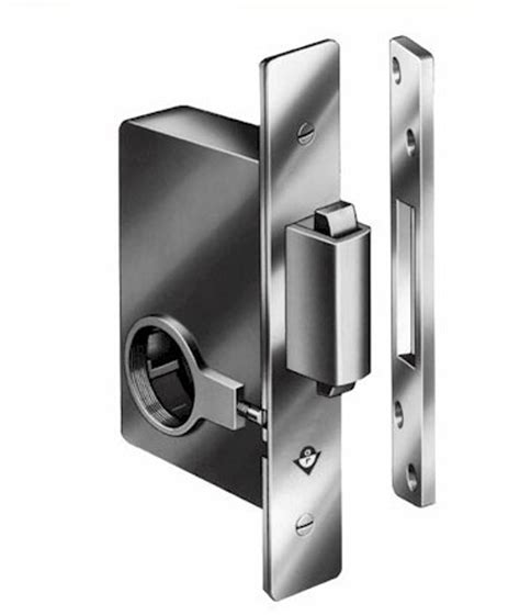 2331 626 Adams Rite Deadbolt for Sliding Glass Door, Satin Chrome ...