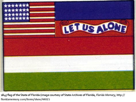 Florida's first state flag | Florida Historical Society