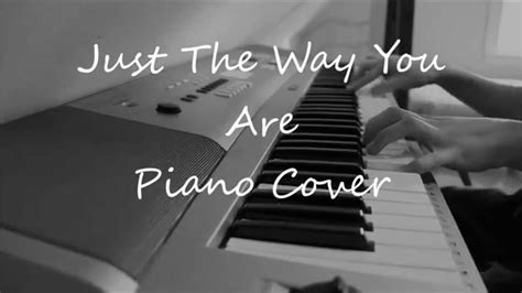 Bruno Mars - Just The Way You Are - Piano Cover - YouTube