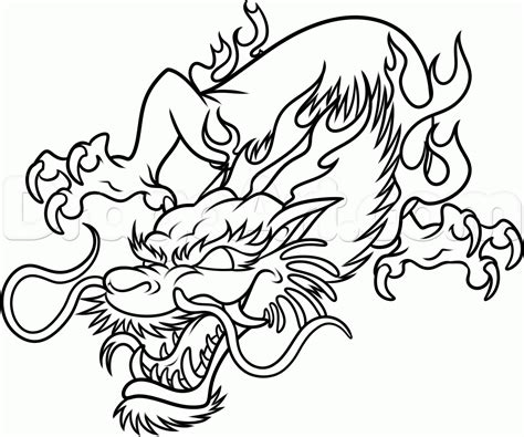 Creature Design Ref | Chinese dragon tattoos, Dragon head drawing ...