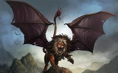 Manticore Greek Mythology