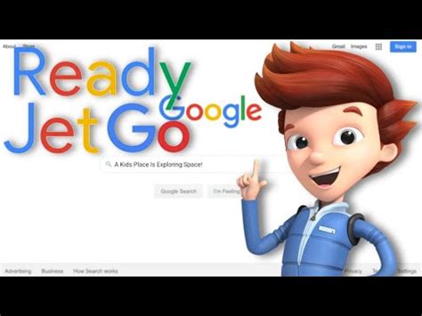 Ready Jet Go theme song, but every word is replaced with a Google Image ...