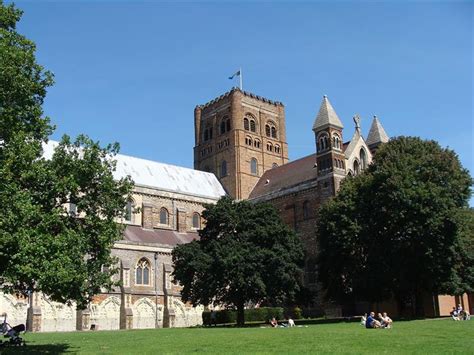 St. Albans Cathedral, England, 1077 - Romanesque Architecture - WikiArt.org