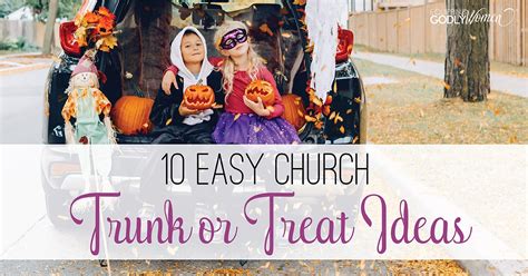 10 Church Trunk or Treat Ideas (Fun and Easy!)