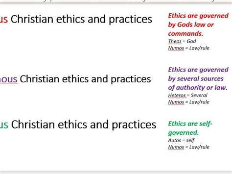 Christian Moral Principles OCR A Level | Teaching Resources