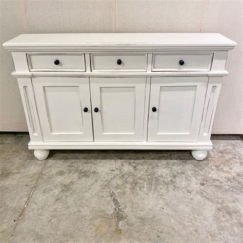 Three-Door Narrow Sideboard - Nadeau Charleston