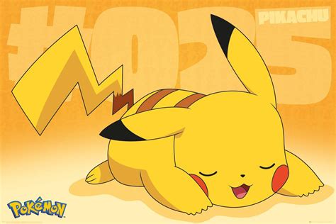 Sleeping Pikachu Wallpaper