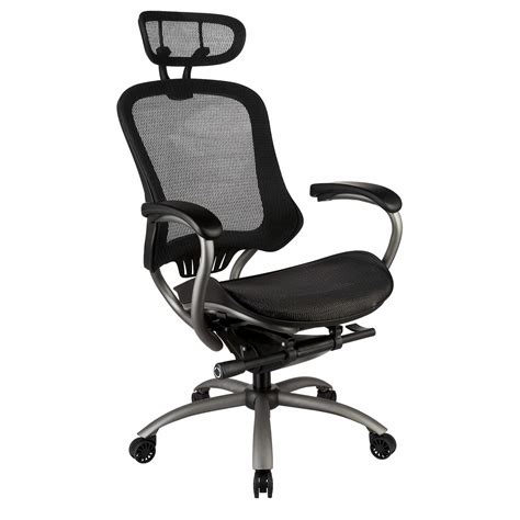 TygerClaw Ergonomic High Back Mesh Office Chair with Headrest | Walmart ...