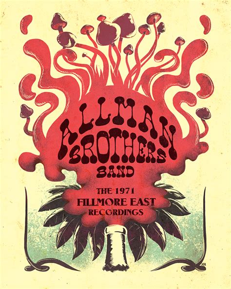 Allman Brothers Band - Commemorative Poster on Behance