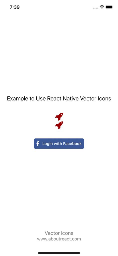 React Native Vector Icons - Simple Steps to use it in React Native App