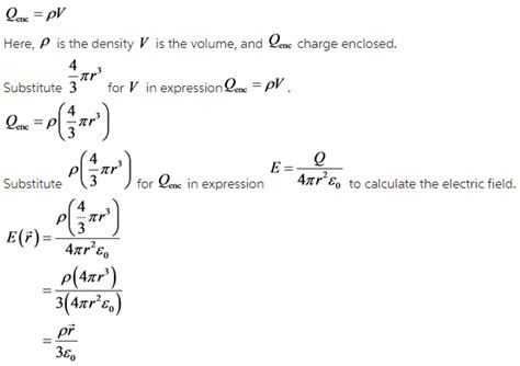 Surface Charge Density Equation