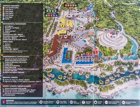 Hotel Xcaret Arte Resort Map - Hotel Xcaret Arte : The new resort ...