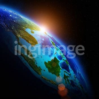 Ingimage | Stock Image Details: ING_22803_01645 - Planet night map 3d ...