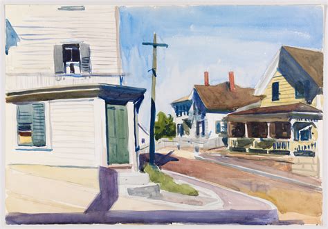 Edward Hopper | (Street Corner) | Whitney Museum of American Art