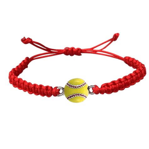 Softball Bracelets with Custom Charms - Made in USA - SportyBella