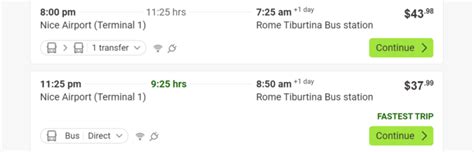 How to Get from Nice to Rome by High-Speed Train, Flight, Bus