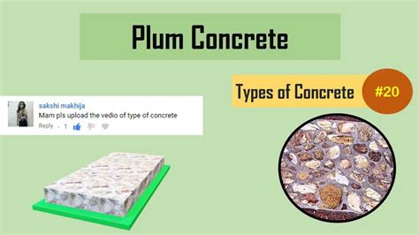 What is Plum Concrete? || Types of Concrete #20 - YouTube