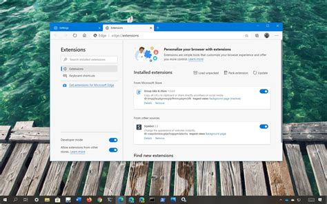 How to enable sync extensions on Microsoft Edge - Pureinfotech