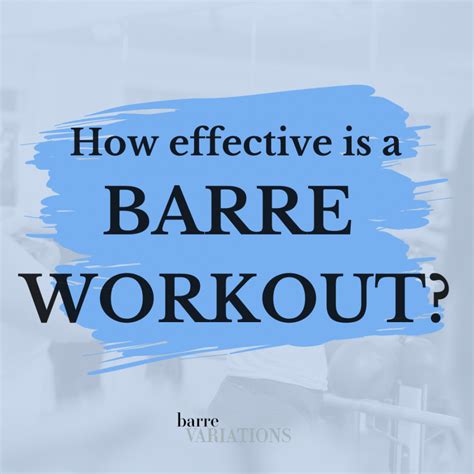 5 Surprising Benefits Of An Effective Barre Workout |Barre Variations