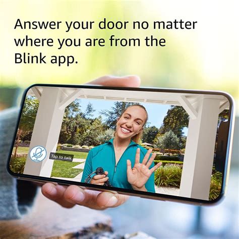 Buy Introducing Blink Video Doorbell | Two-Way Audio, HD Video, Motion ...