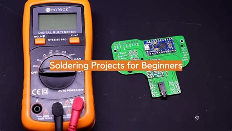 Soldering Projects for Beginners - ElectronicsHacks