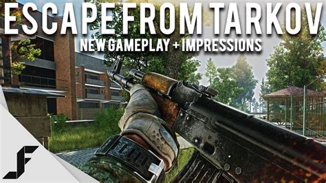 ESCAPE FROM TARKOV - NEW Gameplay + Impressions - YouTube