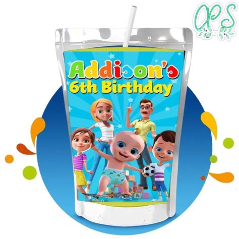 LooLoo Kids a Capri Sun Birthday Digital File Printable ...