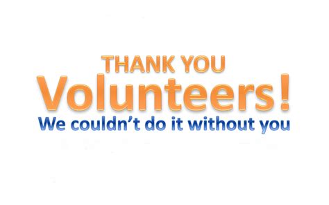 Thank You Messages For Volunteers Appreciation - WishesMsg