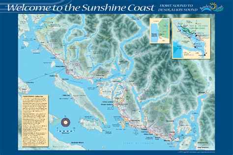 Sunshine Coast Recreation Map - Sunshine Coast BC • mappery