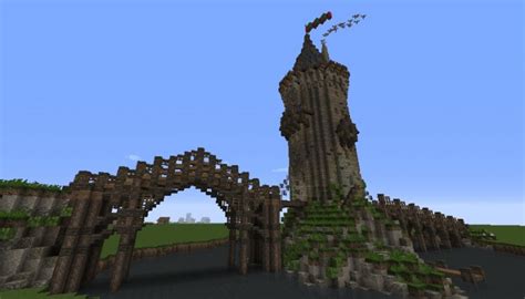 Bridge tower Minecraft Map