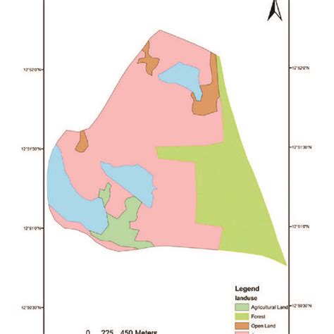 Land use map of Urapakkam watershed. | Download Scientific Diagram