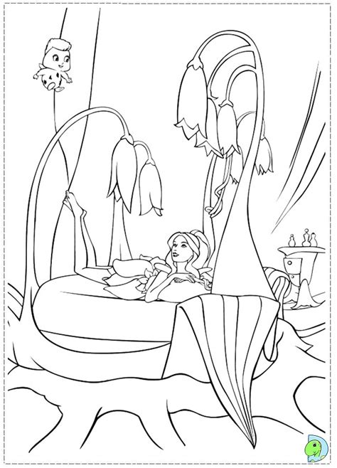 Barbie Fairytopia coloring page - DinoKids.org