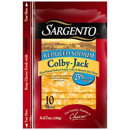 Sargento Sargento Cheese Slices, 10 ea - Walmart.com