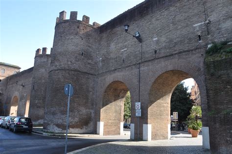 You can also see small sections of the Roman walls as you pass Piazza ...