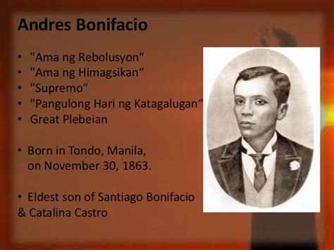 Andres bonifacio