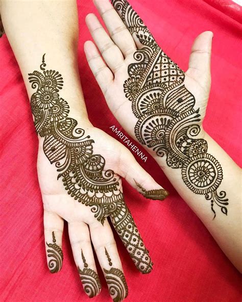 Discover 77+ simple arabic henna mehndi latest - seven.edu.vn