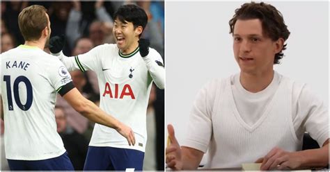 Harry Kane and Son Heung-min receive message from Spurs fan Tom Holland ...