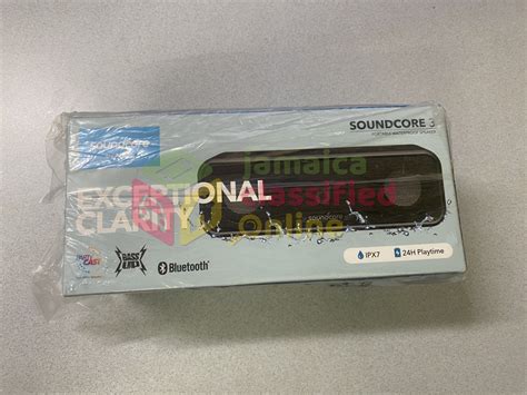 For Sale: Anker Soundcore 3 Bluetooth Speaker (WaterProof) - Halfway Tree