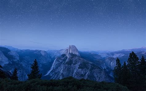 HD wallpaper: OS X El Capitan, Mountains, 5K, macOS, Stock, Yosemite ...