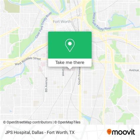 How to get to JPS Hospital in Fort Worth by bus?