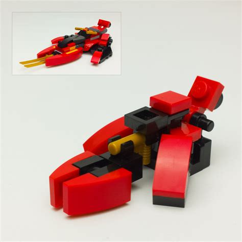 LEGO IDEAS - Micro Ninjago - Kai's Combo Charger (Alternative Build).