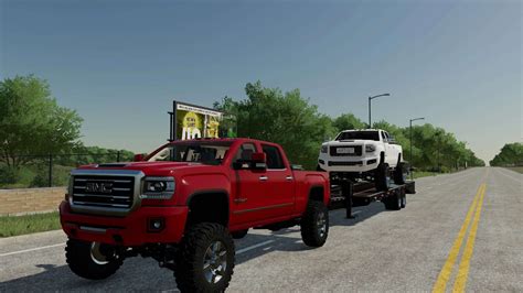 FS22 2017 GMC Sierra 2500HD v1.0 (12) - Farming simulator 19 / 17 / 15 Mod